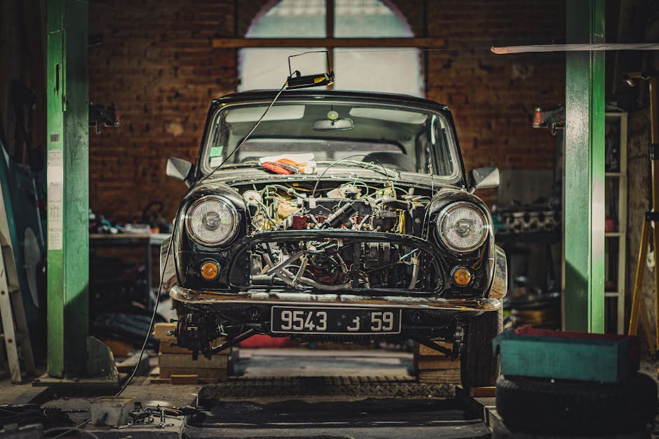 Expert auto glass repair workshop and service center