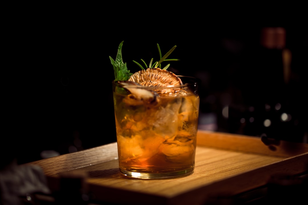 Handcrafted cocktail at a pub
